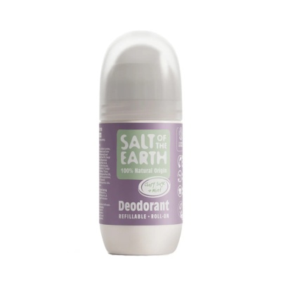 Salt of the Earth Clary Sage & Mint Refillable Roll-On Deodorant 75ml